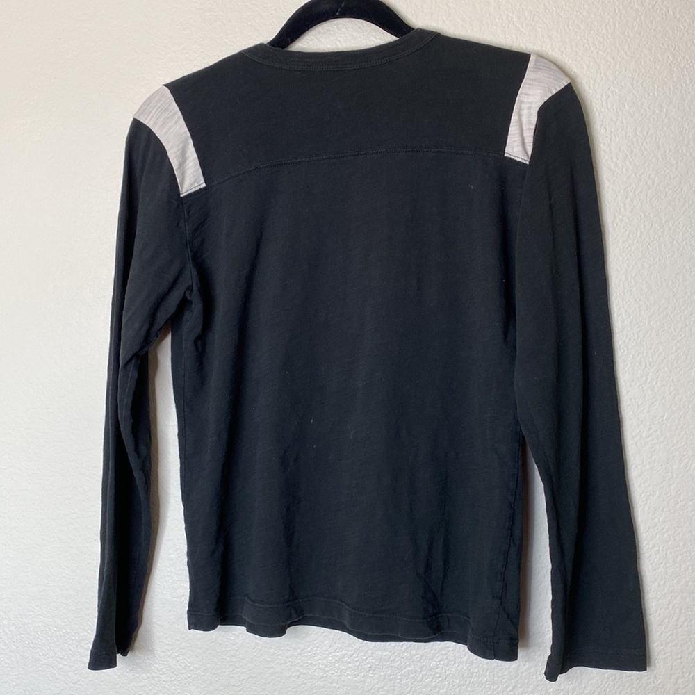 Peek long sleeve kids shirt XXL 15/16 stars black white - Picture 5 of 5